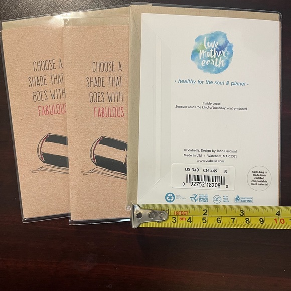 viabella Party Supplies 3 Birthday Cards With Envelopes Viabella